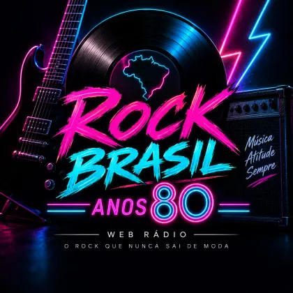 Logo Rock Brasil Anos 80